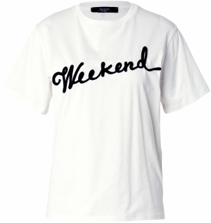 Weekend Max Mara Tričko 'OLGA'  tmavomodrá / biela
