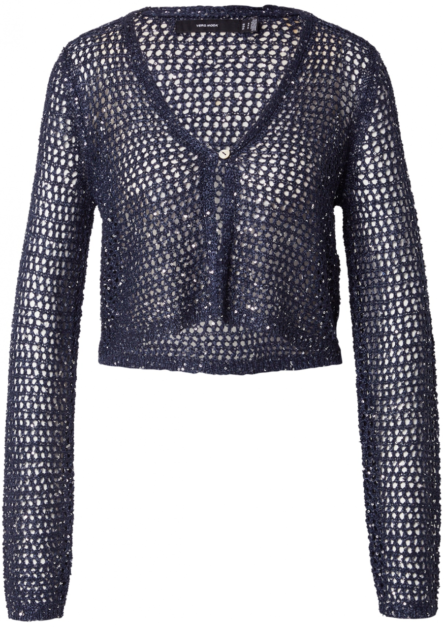 VERO MODA Kardigán 'VMLEILANI'  námornícka modrá