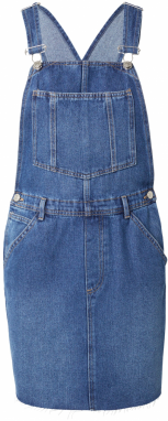 ONLY Sukňa na traky 'ONLTANYA'  modrá denim