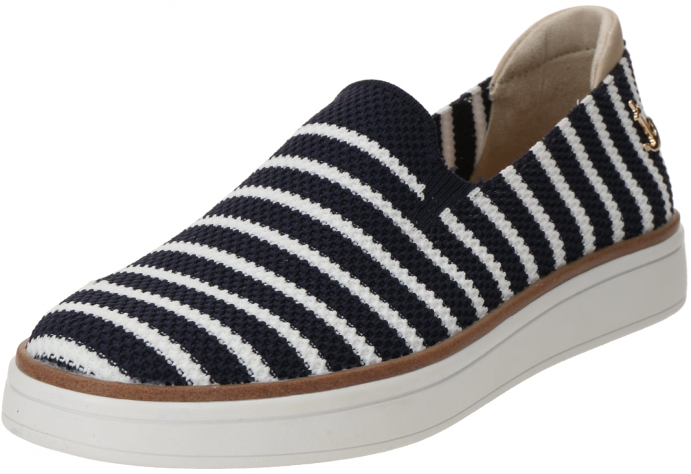 ALDO Slip-on obuv 'ALLIVIAN'  námornícka modrá / biela