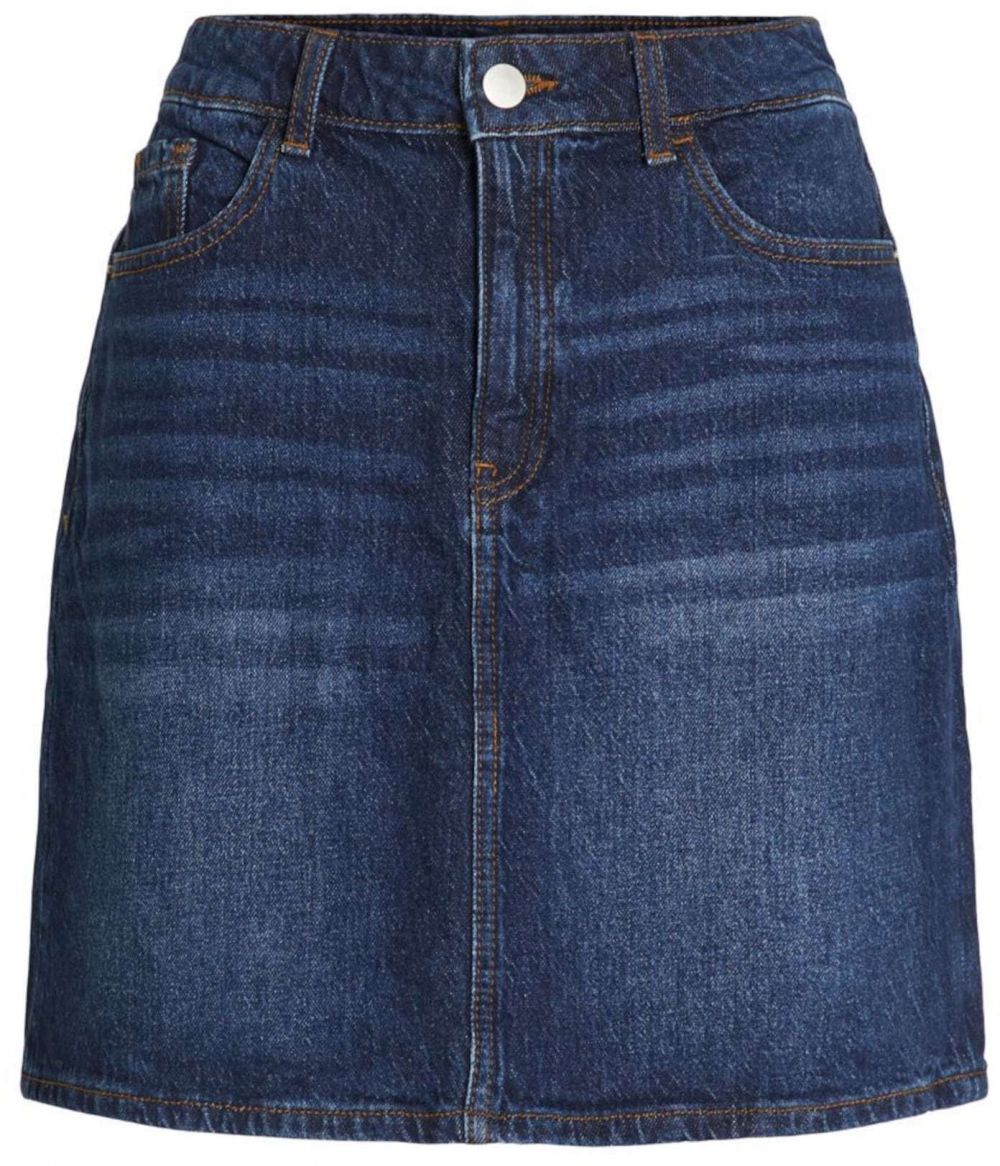 VILA Sukňa 'VIKAJA'  modrá denim