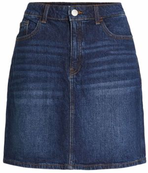 VILA Sukňa 'VIKAJA'  modrá denim
