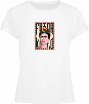 Merchcode Tričko  telová / jasne červená / čierna / biela