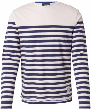SCOTCH & SODA Tričko  krémová / tmavomodrá