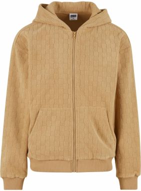 Urban Classics Tepláková bunda  farba ťavej srsti