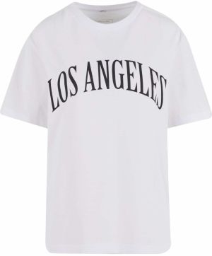 Miss Tee Tričko 'Los Angeles City'  čierna / biela