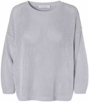 TATUUM Mikina  sivá / modrofialová / svetlofialová