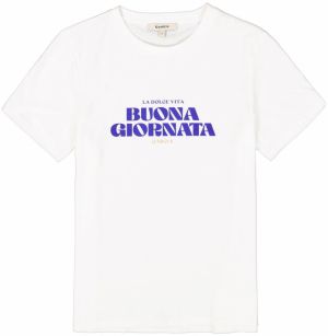 GARCIA Tričko  tmavomodrá / biela