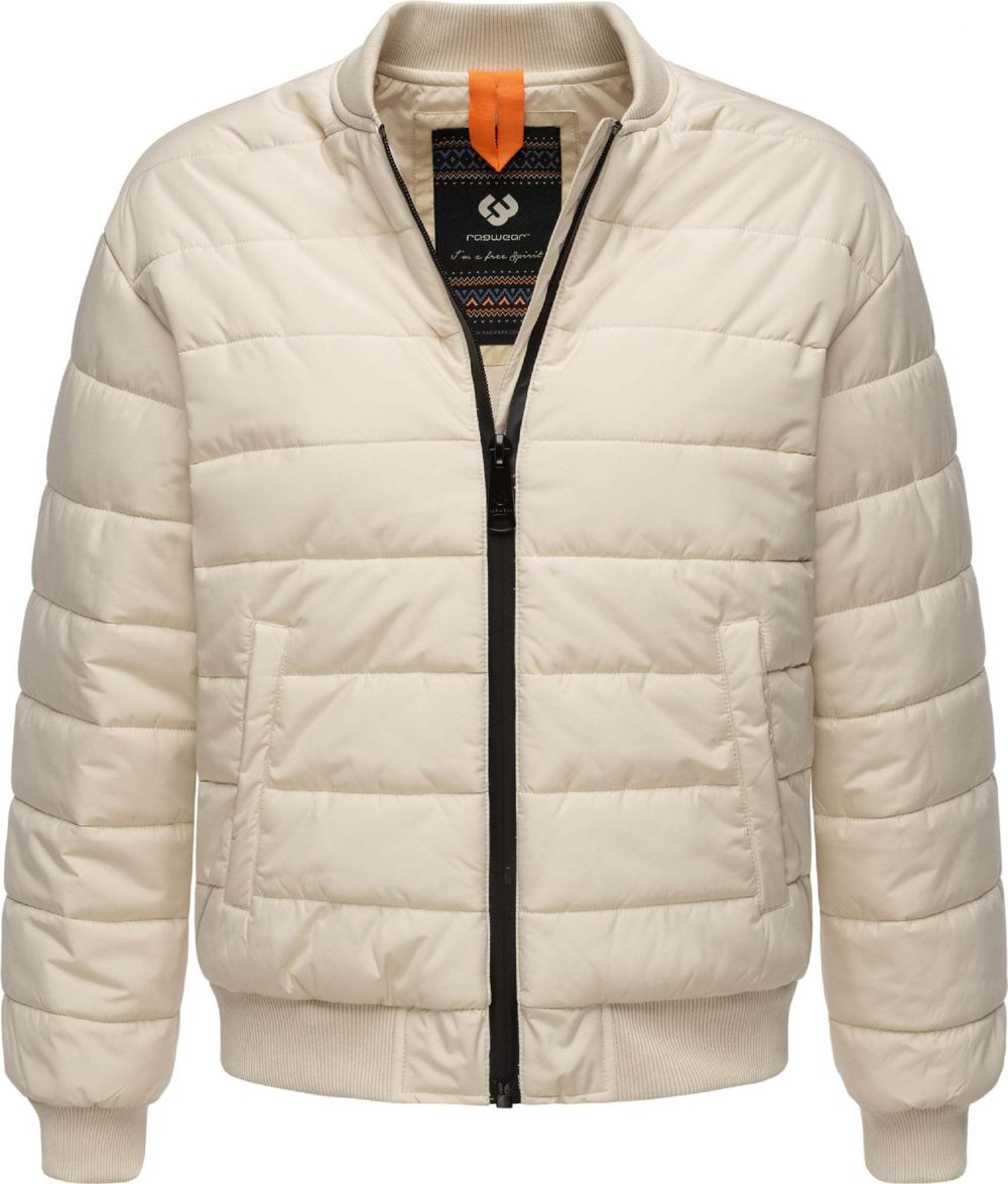 Ragwear Prechodná bunda 'Bombina'  nebielená / čierna