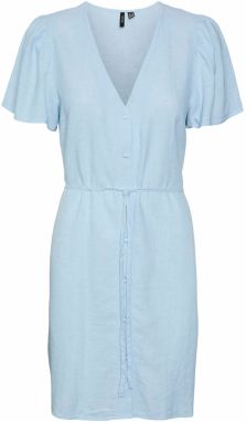 VERO MODA Šaty 'Linn'  svetlomodrá