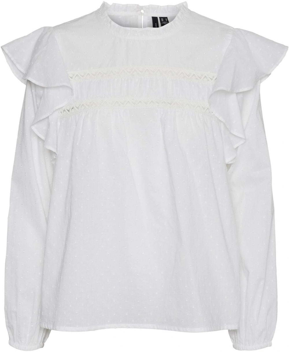 VERO MODA Blúzka 'TRINE'  biela