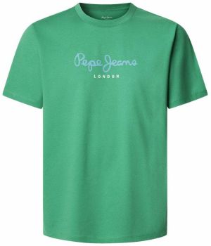 Pepe Jeans Tričko 'EGGO'  svetlomodrá / zelená