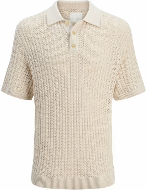 JACK & JONES Sveter 'JPRJoel'  béžová