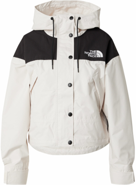 THE NORTH FACE Outdoorová bunda 'Reign On'  čierna / prírodná biela
