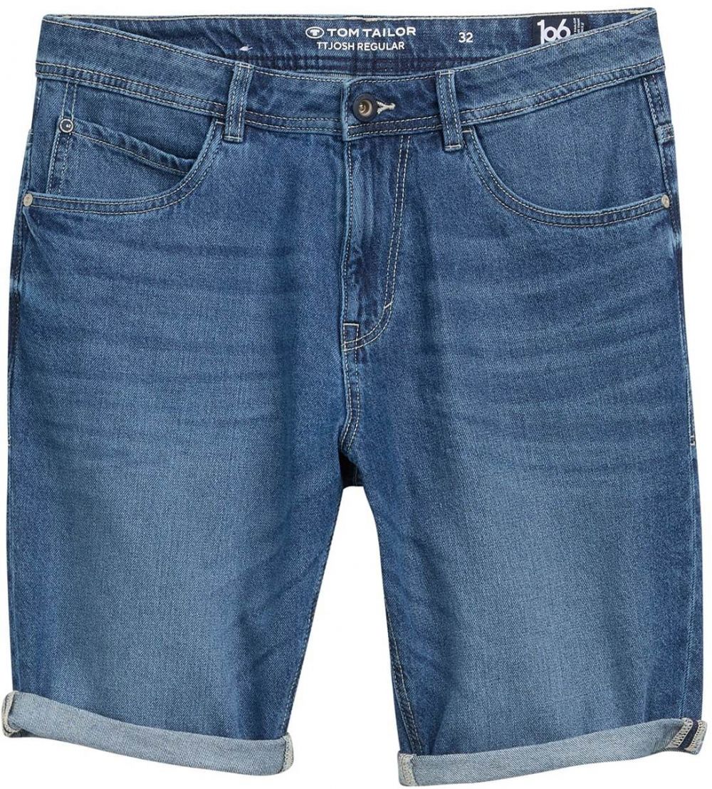 TOM TAILOR Džínsy 'JOSH'  modrá denim