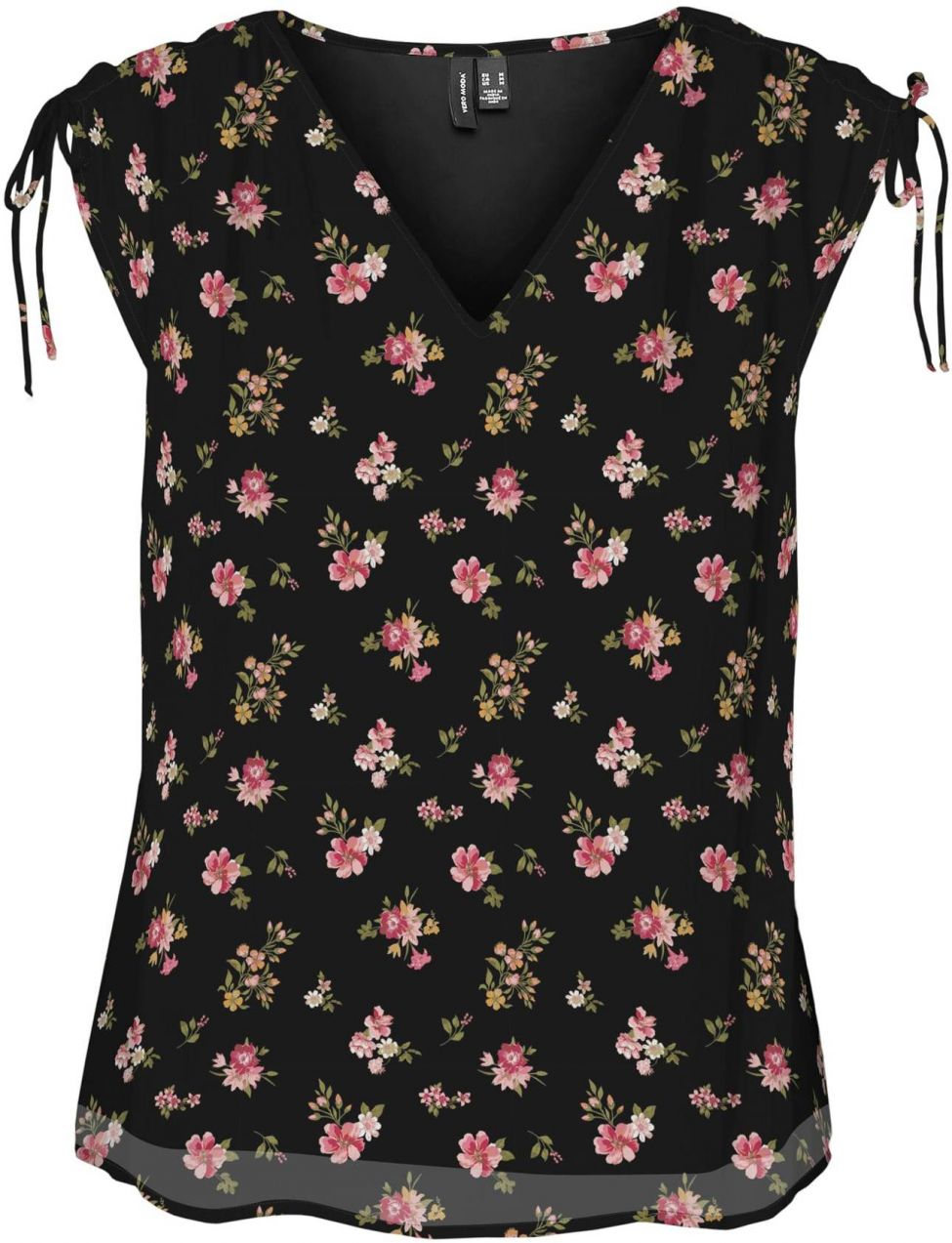 Vero Moda Petite Blúzka 'VMSMILLA'  olivová / purpurová / staroružová / čierna