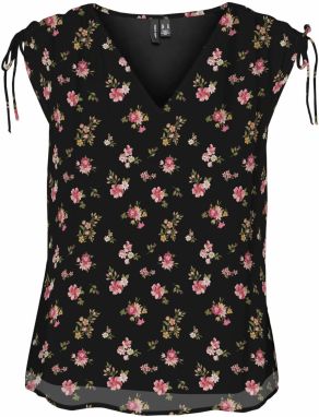 Vero Moda Petite Blúzka 'VMSMILLA'  olivová / purpurová / staroružová / čierna