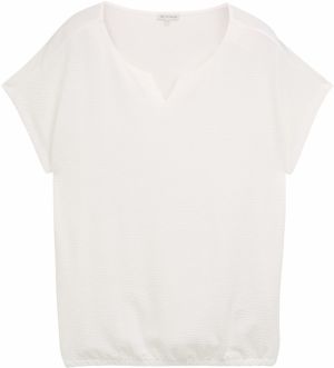 Tom Tailor Women + Tričko  biela