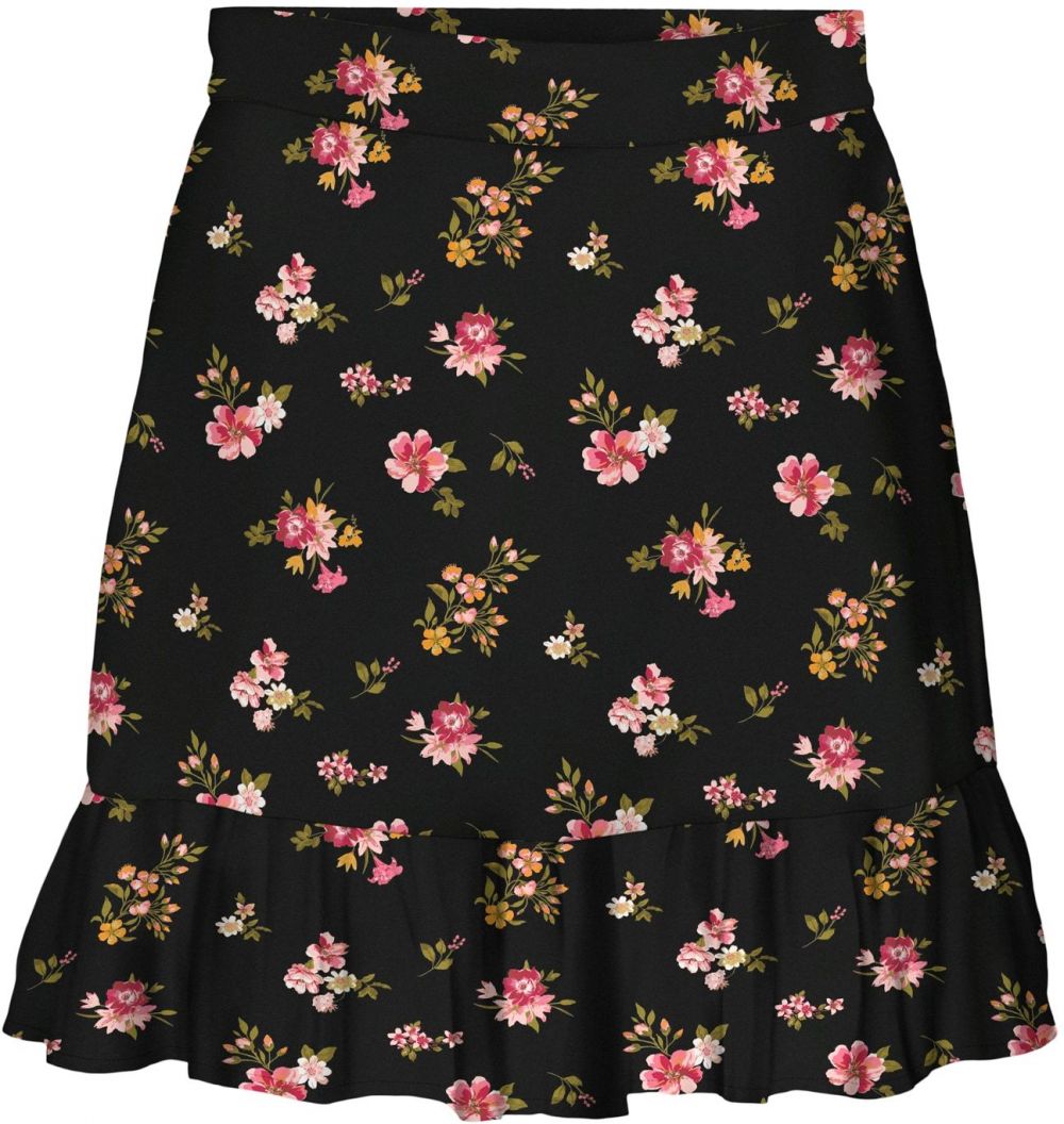 Vero Moda Petite Sukňa 'VMSMILLA'  olivová / purpurová / staroružová / čierna