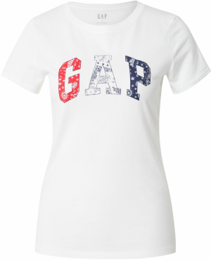 GAP Tričko 'CLASSIC'  námornícka modrá / červená / biela