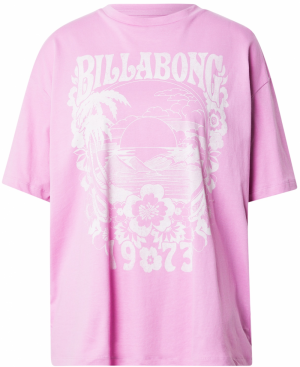 BILLABONG Tričko 'SWEET RIDE'  orchideová / biela