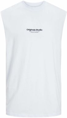 Jack & Jones Plus Tričko 'JORVESTERBRO'  čierna / biela