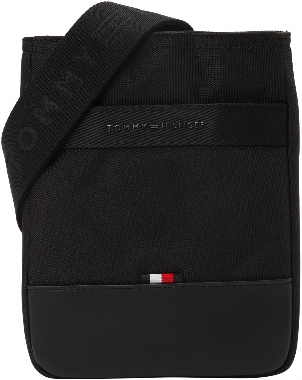 TOMMY HILFIGER Taška cez rameno  čierna