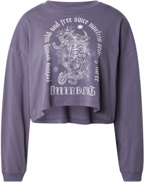 BILLABONG Tričko 'FEELING FREE'  svetlosivá / tmavosivá