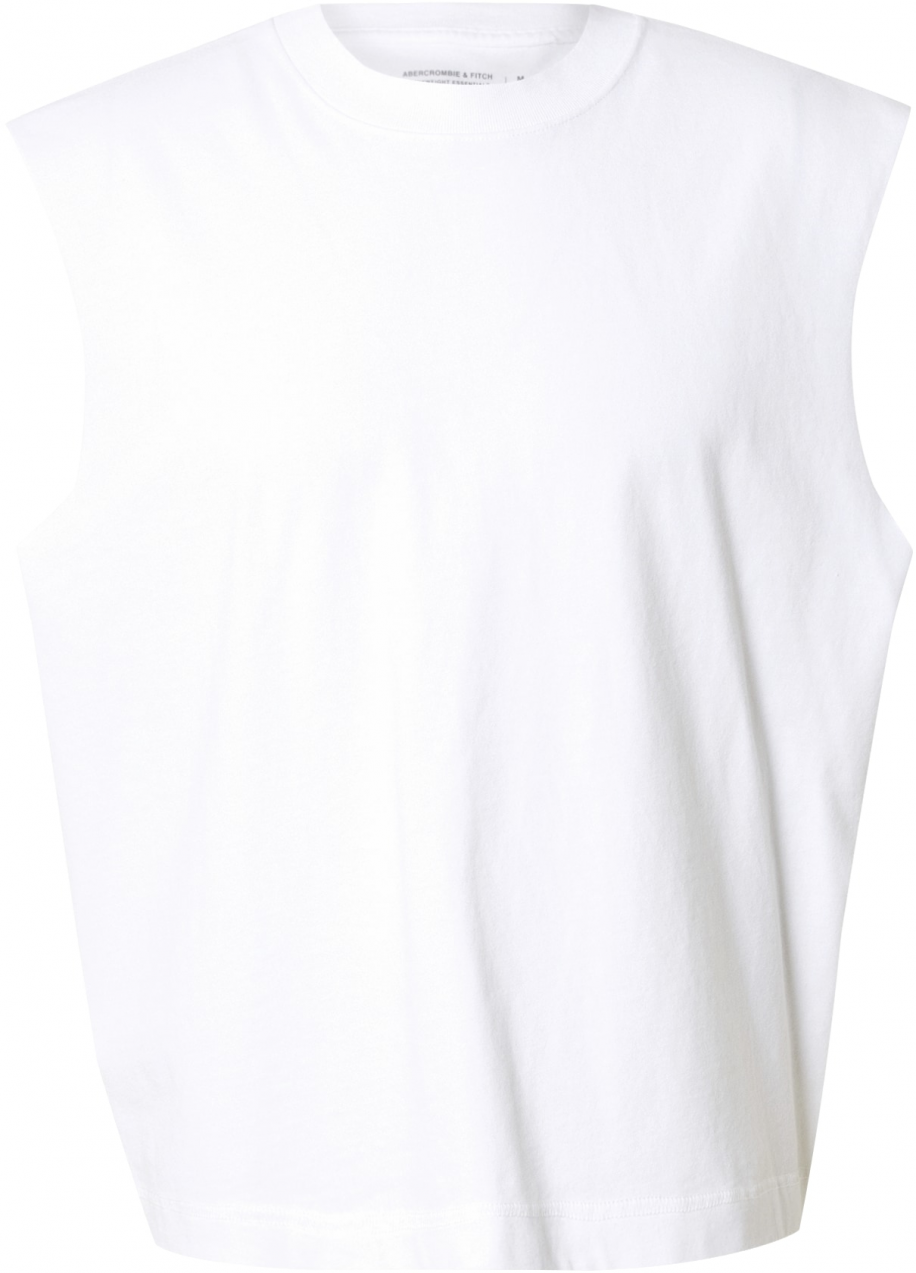 Abercrombie & Fitch Tričko  biela