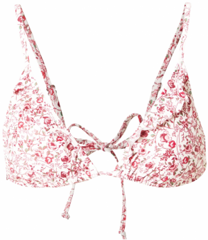 BeckSöndergaard Bikinový top 'Fleuriella Bella'  zelená / ružová / biela