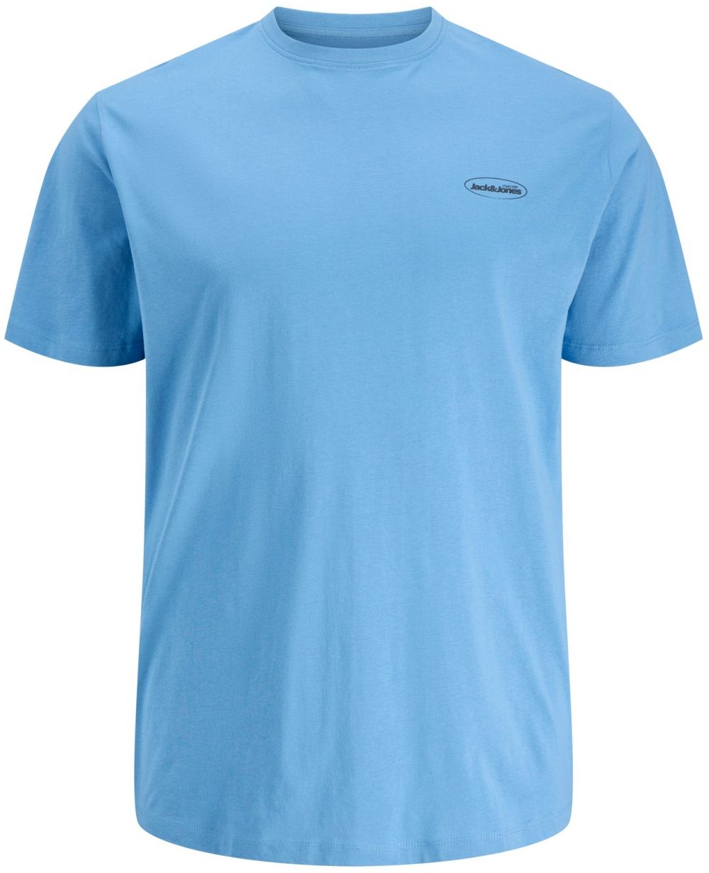 Jack & Jones Plus Tričko 'JJENoa'  azúrová
