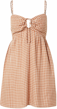 BILLABONG Letné šaty 'SO DAINTY'  mandarínková / biela