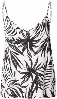 VERO MODA Top 'VMEASY JOY'  čierna / biela