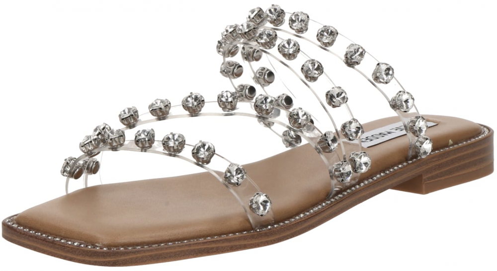 STEVE MADDEN Šľapky 'SKYLER'  strieborná