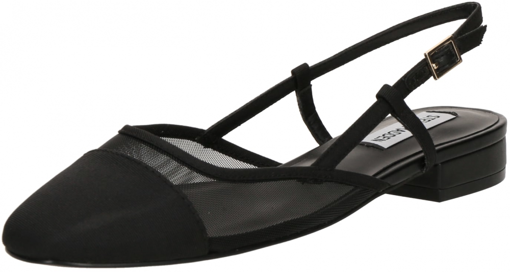 STEVE MADDEN Baleríny s ramienkom 'Belinda-M'  čierna