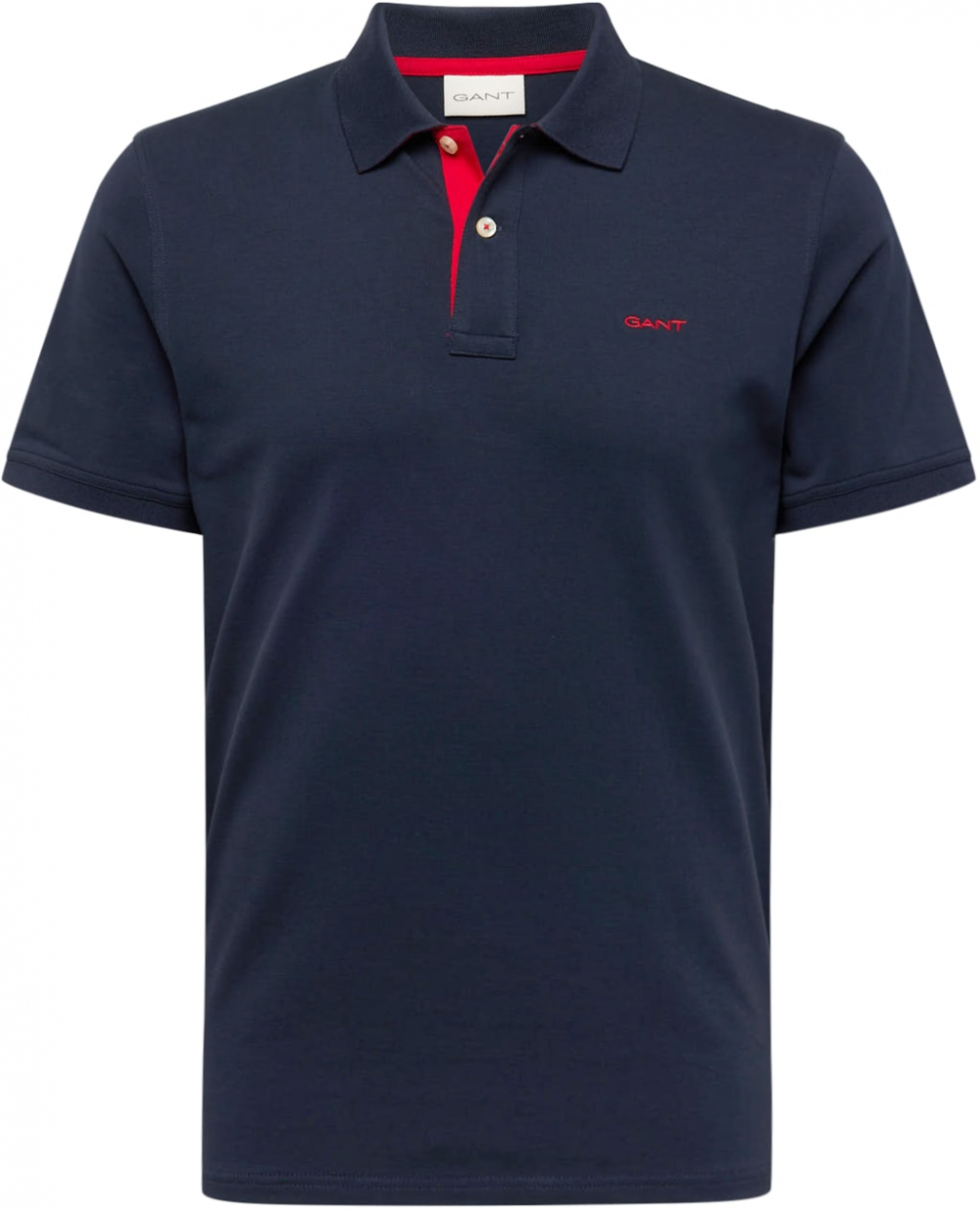 GANT Tričko  námornícka modrá / červená
