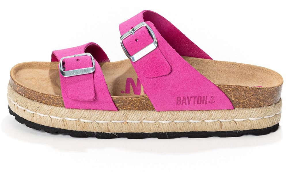 Bayton Šľapky 'ALCEE'  svetlohnedá / purpurová