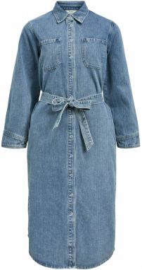 OBJECT Košeľové šaty 'Dayan'  modrá denim