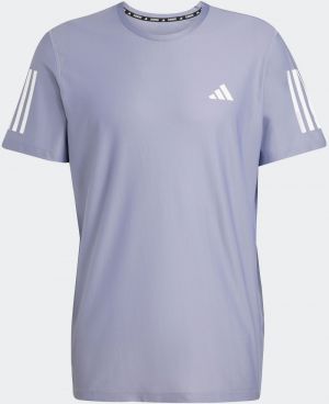 ADIDAS PERFORMANCE Funkčné tričko 'Own The Run'  levanduľová / biela
