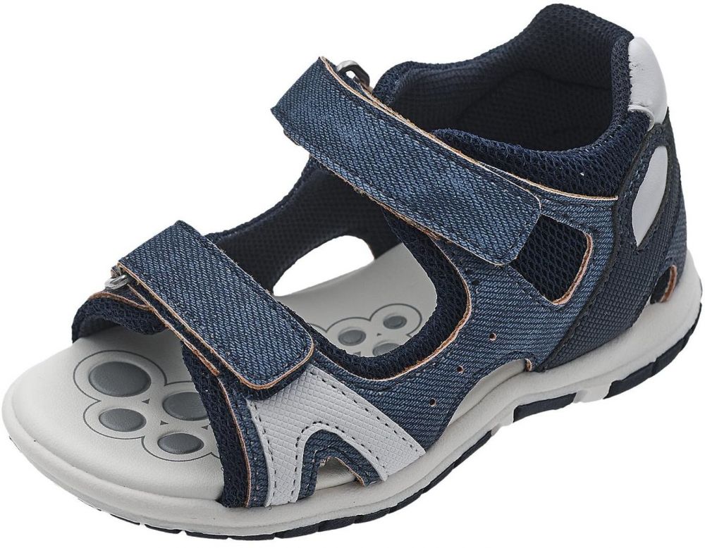 Chicco Otvorená obuv  modrá denim / tmavomodrá / svetlosivá