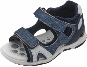 Chicco Otvorená obuv  modrá denim / tmavomodrá / svetlosivá