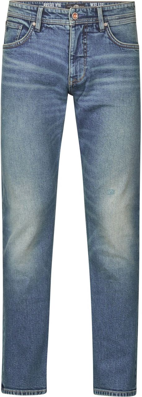 Petrol Industries Džínsy 'Russel Gatorview'  modrá denim