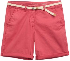 TOM TAILOR Chino nohavice  melónová