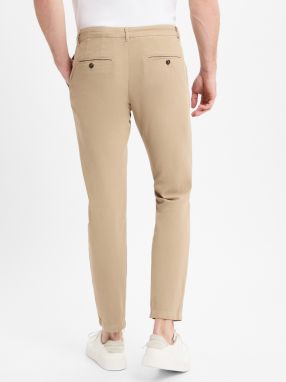 SELECTED HOMME Chino nohavice  sivá melírovaná