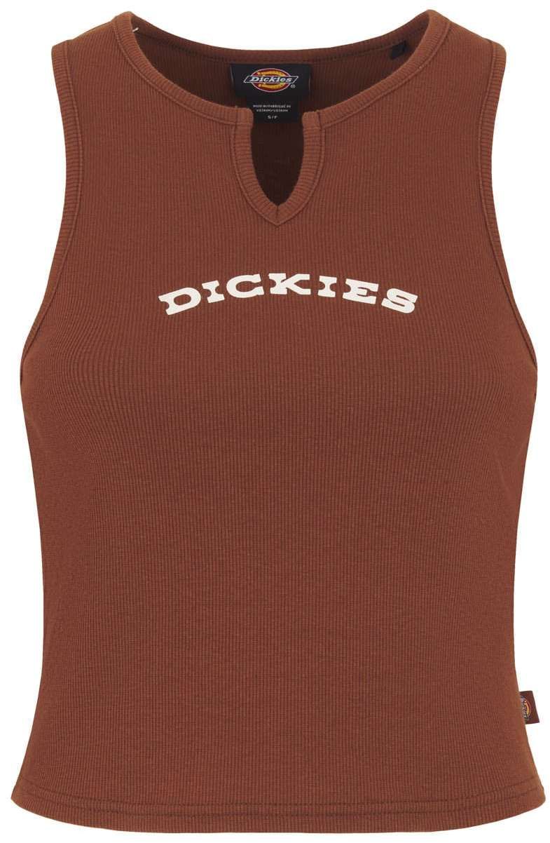 DICKIES Top  kapučíno / tmavohnedá