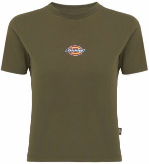 DICKIES Tričko 'MAPLE VALLEY'  olivová