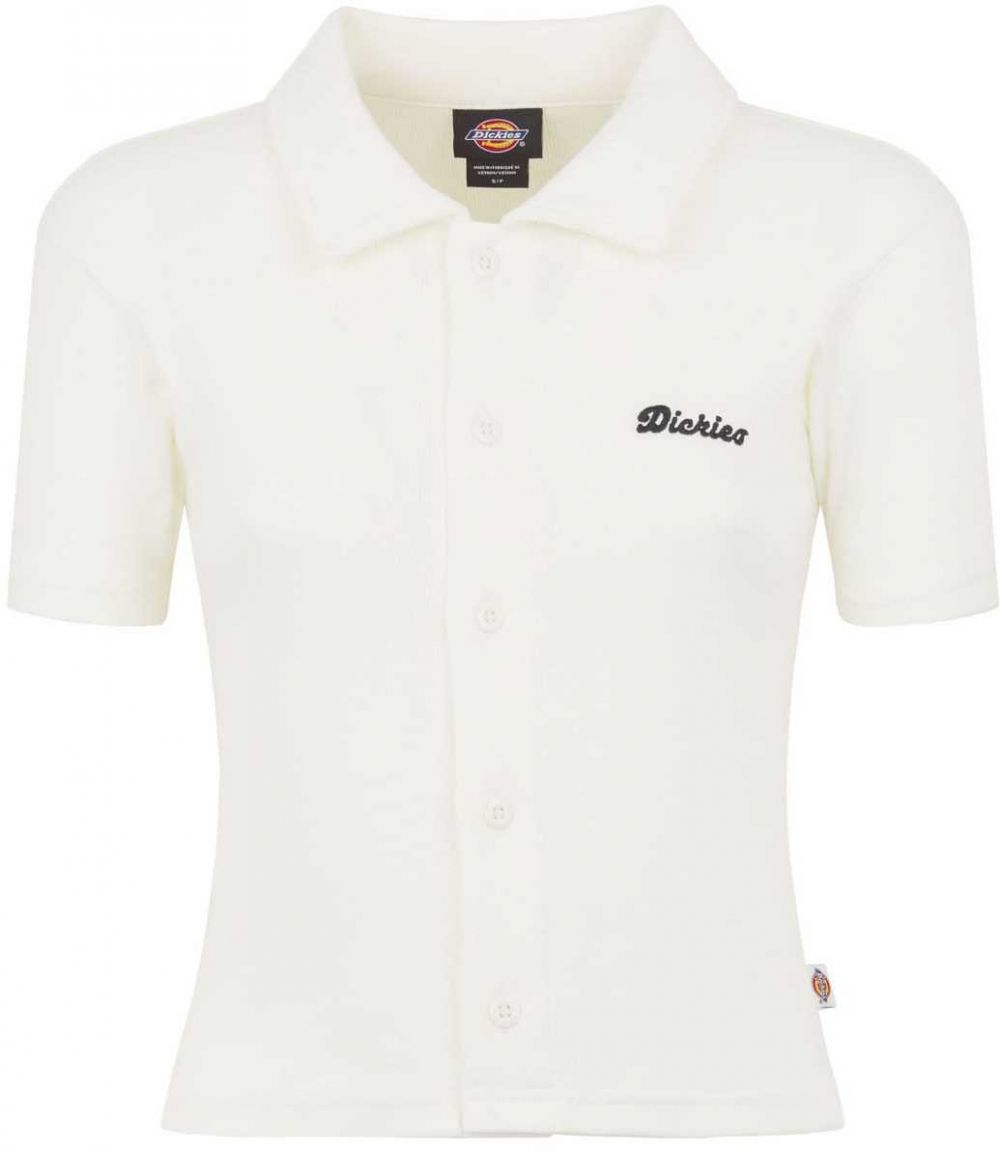 DICKIES Tričko 'Tallasse'  čierna / biela