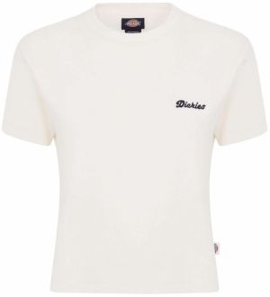 DICKIES Tričko 'LEWISTOWN'  čierna / prírodná biela