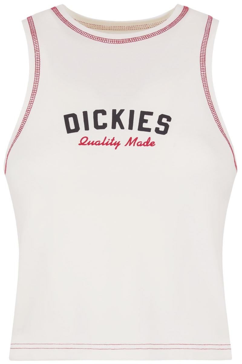 DICKIES Top 'Racer'  červená / čierna / biela