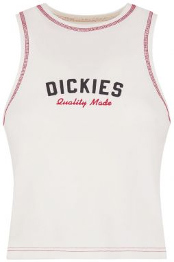 DICKIES Top 'Racer'  červená / čierna / biela